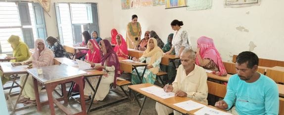 Ullas Yojana...6000 participants above the age of 15 appeared for the exam at 301 examination centres