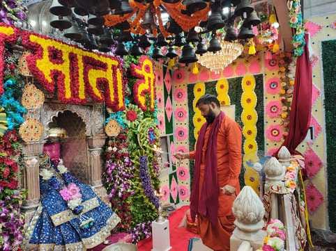 Devotees worshiped Mother Bhimeshwari Devi