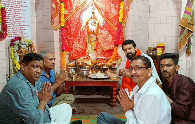 A wave of faith continues to surge at the Katyayani Shakti Peeth in Kalayat.