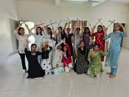 Navratri celebrations organised at GMN College of Nursing