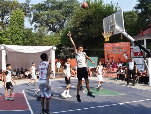 Basketball and badminton tournament begins in Bhadoli