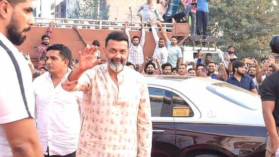 It was nice to be back in Rewari, I was happy: Bobby Deol