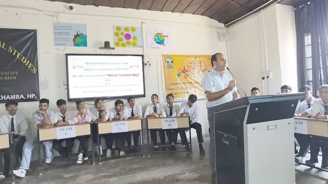 Nandini tops in speech competition, Devinder tops in quiz