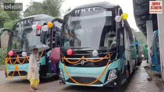 HRTC Volvo buses will run between Dharamshala and Delhi from tomorrow.