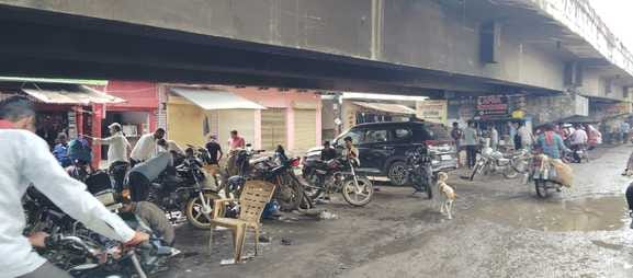 Order on trespass, encroachment under the bridge