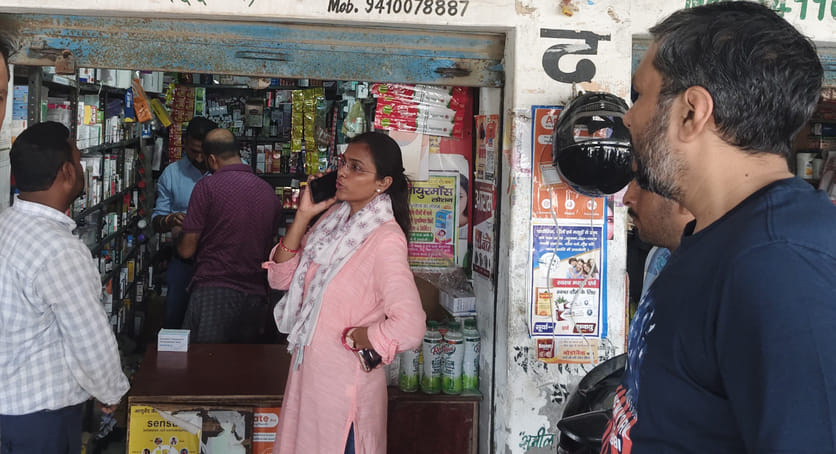 Raid on medical stores in Usrahar