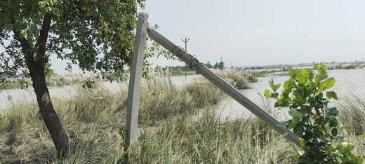 Floods destroyed poles, washed away wires, leaving 12 villages in darkness
