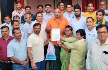 Teachers raised their voice for exemption from TET