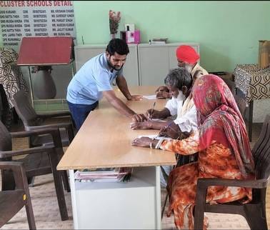 Ullaas...3,542 students took the exam to become literate, with a target of 10,000