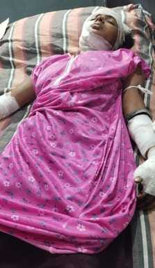 Father beheads daughter with sharp weapon, critical