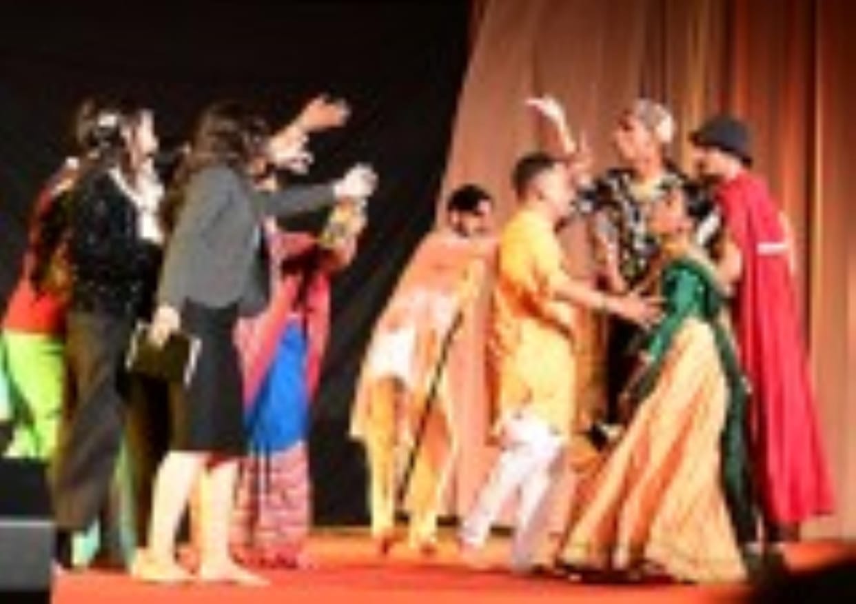The purpose of life and Rajdharma were explained through plays.