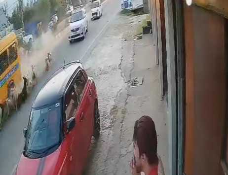 Srinagar, Bus Accident Case, CCTV Footage Viral, FIR Lodged
