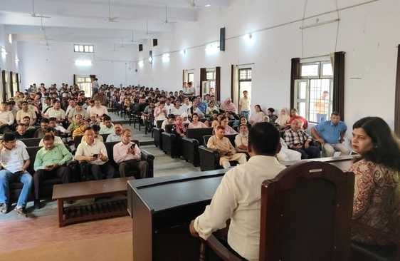 Students were made aware by giving them information related to women's safety.