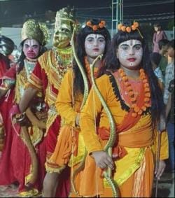 The drama of Sita's Swayamvar captivated the mind