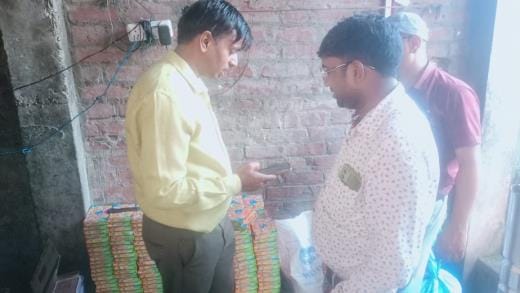 Sweets were being made from bad syrup...six quintals destroyed, factory sealed