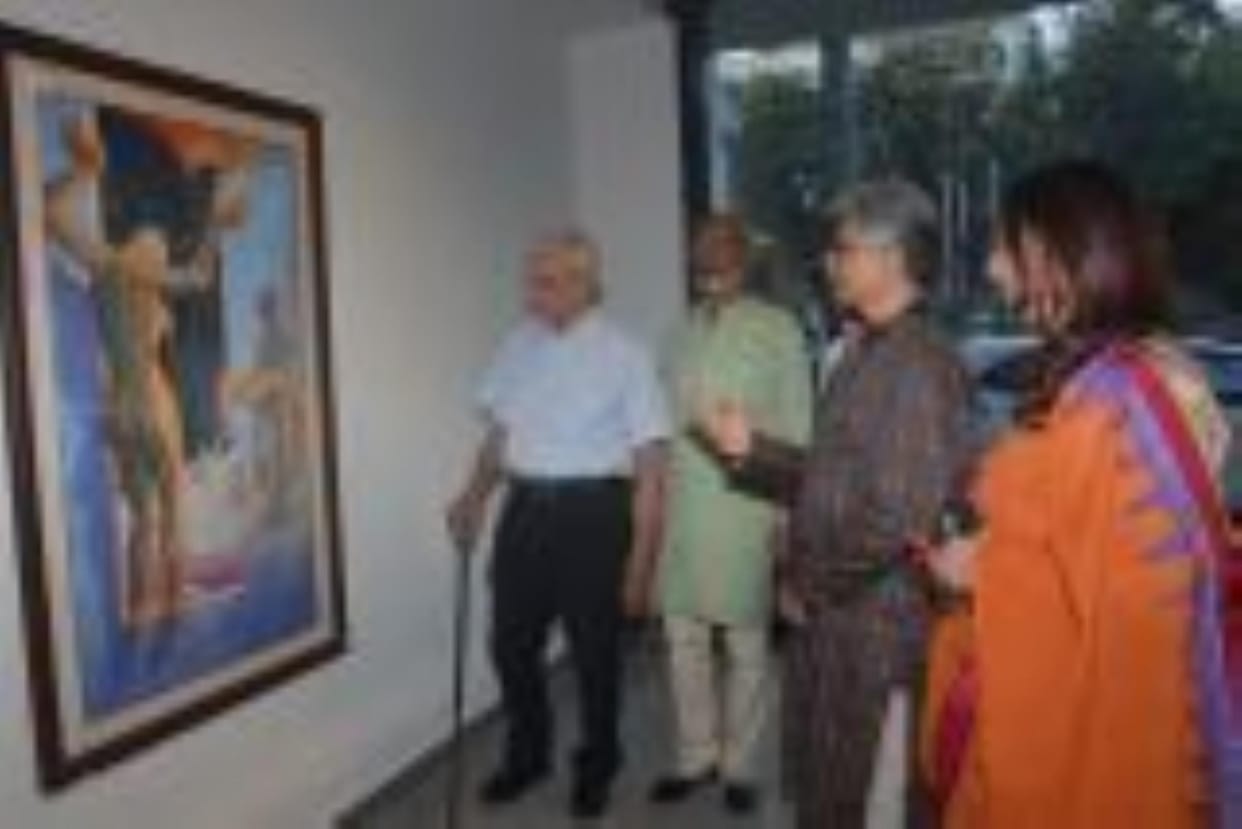 Amazing art display at Kakori Art Gallery