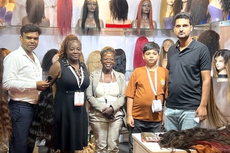 Bijnor's hair wigs are in demand among customers from African countries.