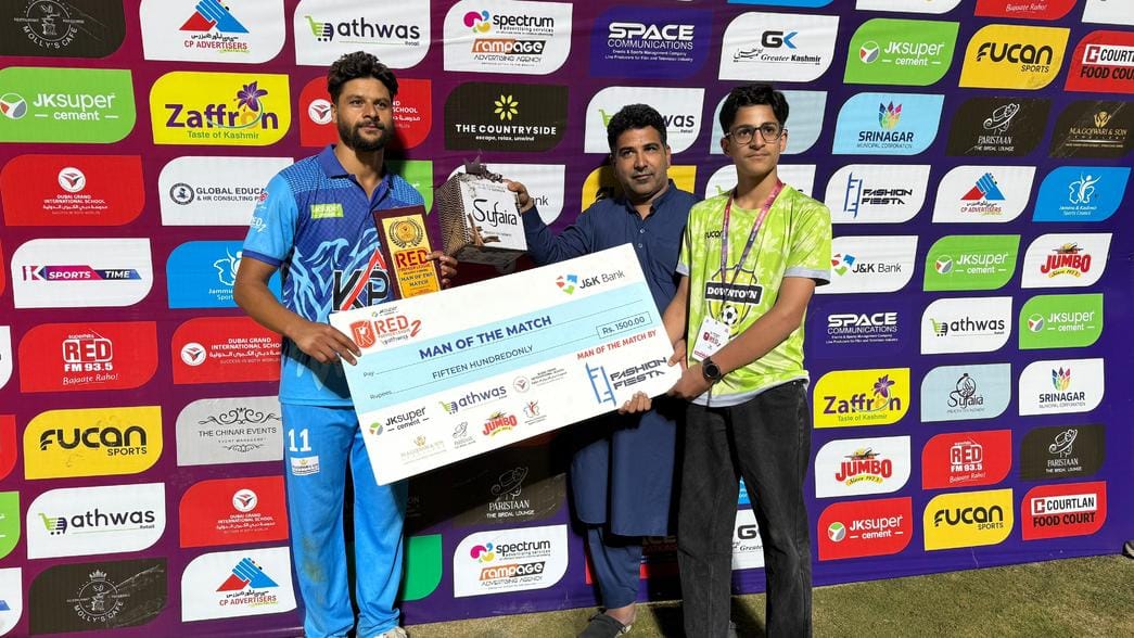 Srinagar, Red Premier Cricket League, Al Samad Club Won Quarter final