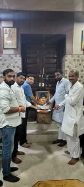 BJP workers paid tribute to Shaheed-e-Azam Bhagat Singh