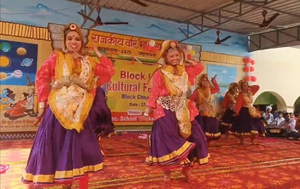 Students created a buzz with their cultural performances