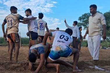 Host Satha Nabipur team won the Kabaddi tournament