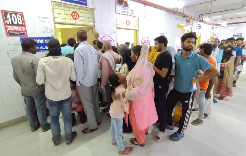 Viral patients are increasing, 3319 reached OPD