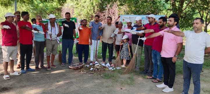 Swachhotsav celebrated at Ganga Ghat
