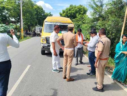23 school vehicles caught in action, 2 seized and 21 challaned