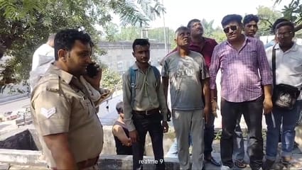 After sending his family to his in-laws' house, the young man committed suicide by jumping from a tank.