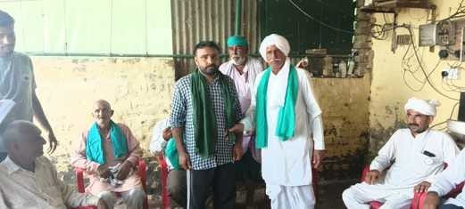 Dalbir Singh became the patron of Bharatiya Kisan Union