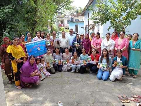 12 daughters honored at Anganwadi center post