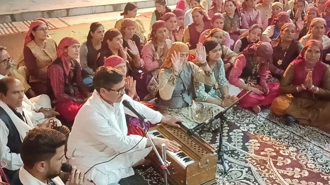 Jagran organized at Chakhana Temple