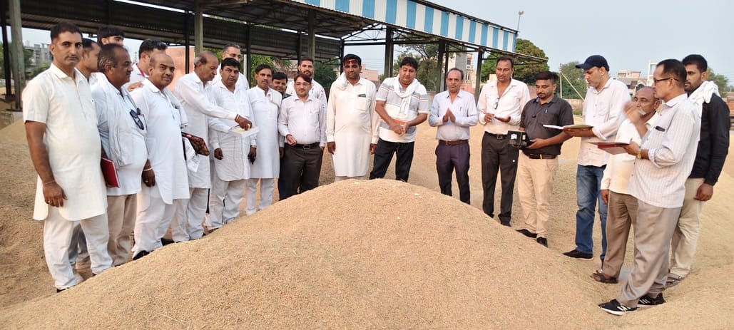 Warehouse agency begins paddy procurement, purchasing 8,000 quintals on the first day