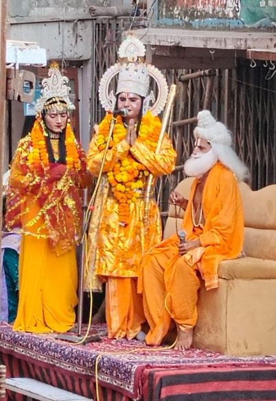 The audience became emotional after seeing the exile of Ram, Sita and Lakshman.