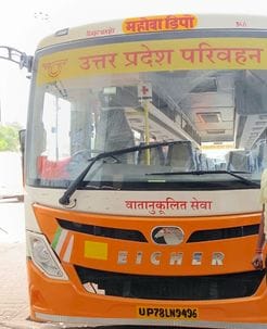 Two new AC buses will soon run on the Lucknow route.