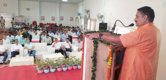 Jaiprakash honored with Haryana Shram Veer Award
