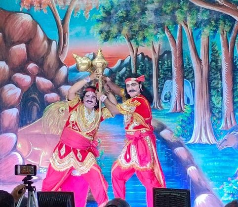 Lord Rama was delighted to eat the berries tasted by Shabari.