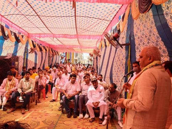 Minister Gangwa gave instructions to build a library in Sainipura.