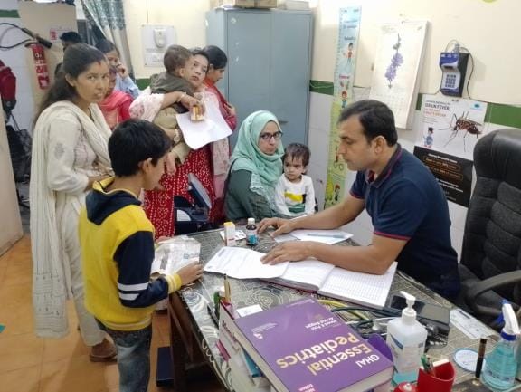 All tests of patients were done free of cost in the district hospital.