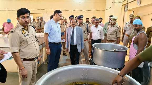 Arya Tripathi became the station in-charge for a day and inspected the records.