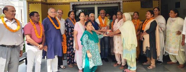 Jasvir Gumber has been appointed as the head of Prerana Sanstha for two years and Mamta Sood as the secretary.