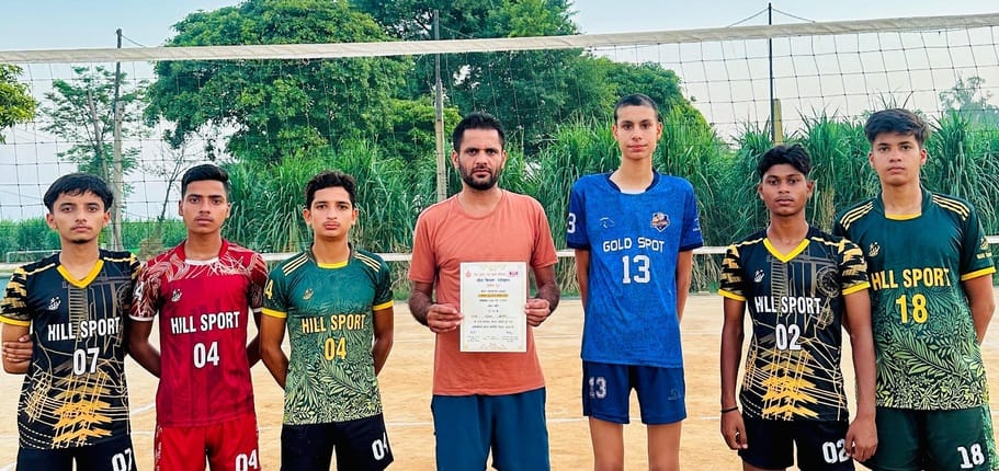 Sangwan Volleyball Academy included in the best sports list in Khel Mahakumbh