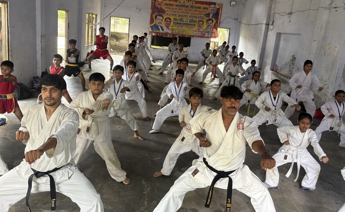 Students learn self-defense techniques