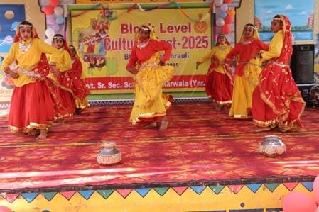 Pratap Nagar School first in group and solo dance