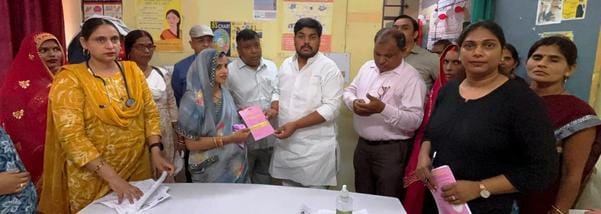400 patients underwent health check-up at the camp.