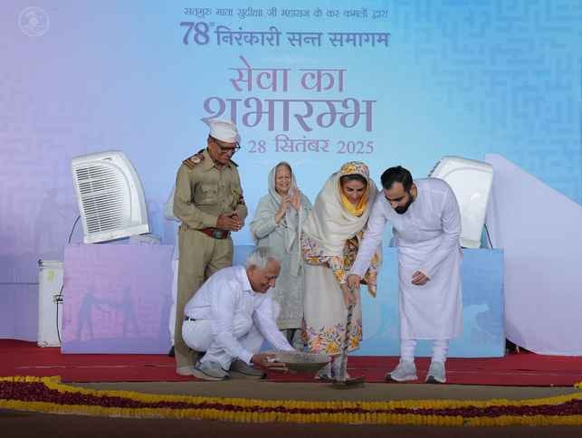 Nirankari Sant Samagam from October 31, volunteers will give shape to 600 acres of pandal in a month
