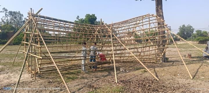 Ravana's effigy will be burnt with green fireworks.