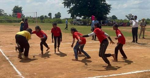 Women showcase their talent in the sports festival