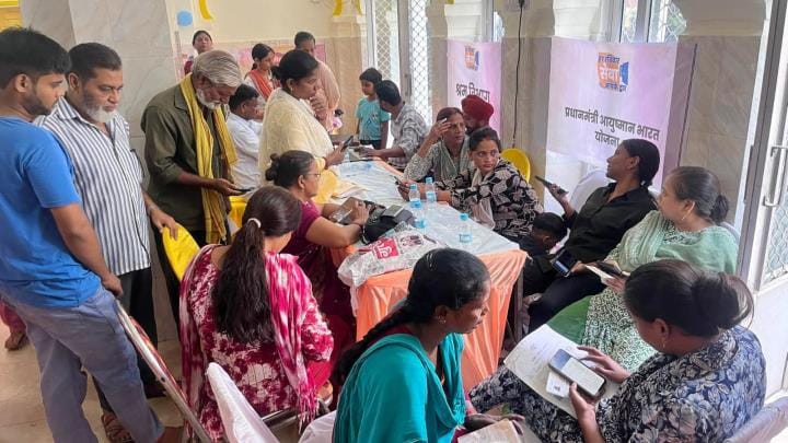 The public benefited from the service camp