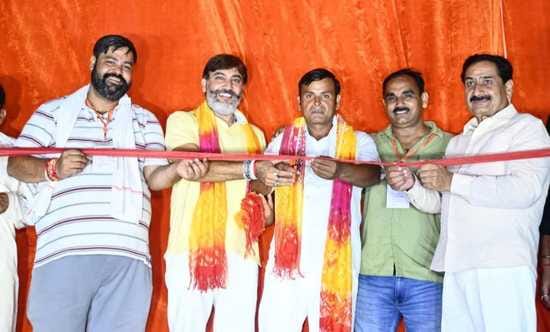 Ram-Ravana war staged